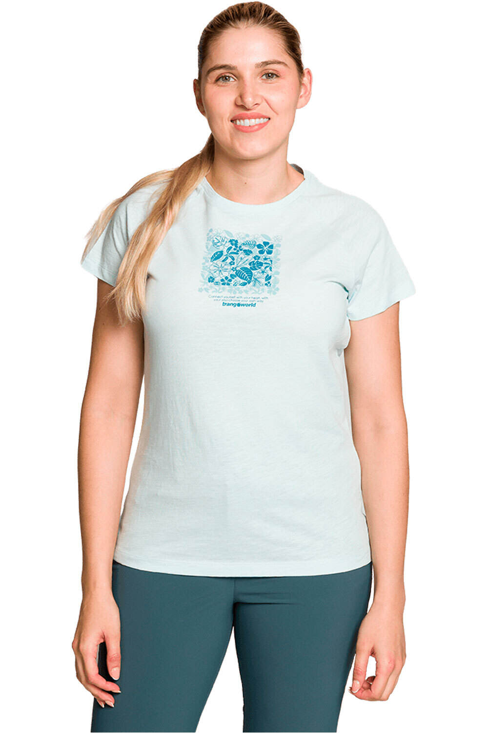 Trango camiseta montaña manga corta mujer CAMISETA COBDEN vista frontal
