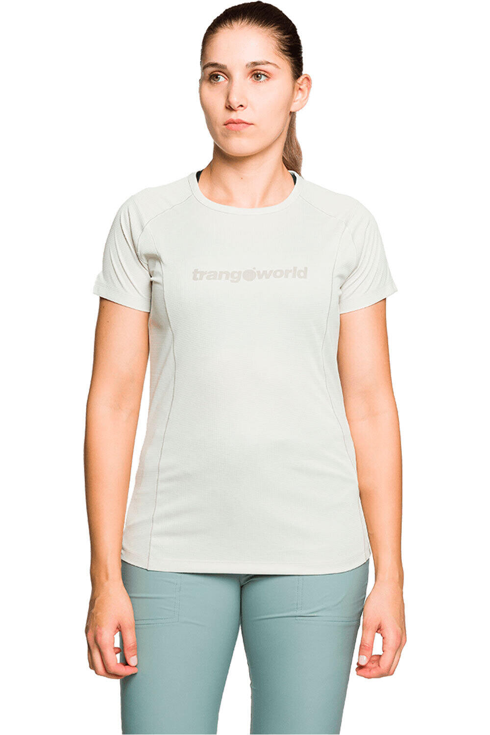 Trango camiseta montaña manga corta mujer CAMISETA DEMBA vista frontal