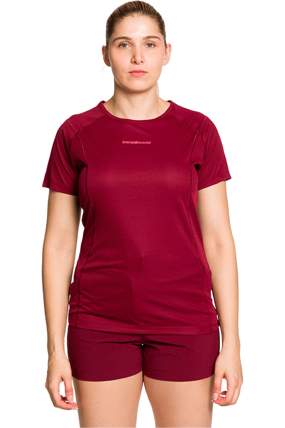 Trango camiseta montaña manga corta mujer CAMISETA DEMBA vista frontal