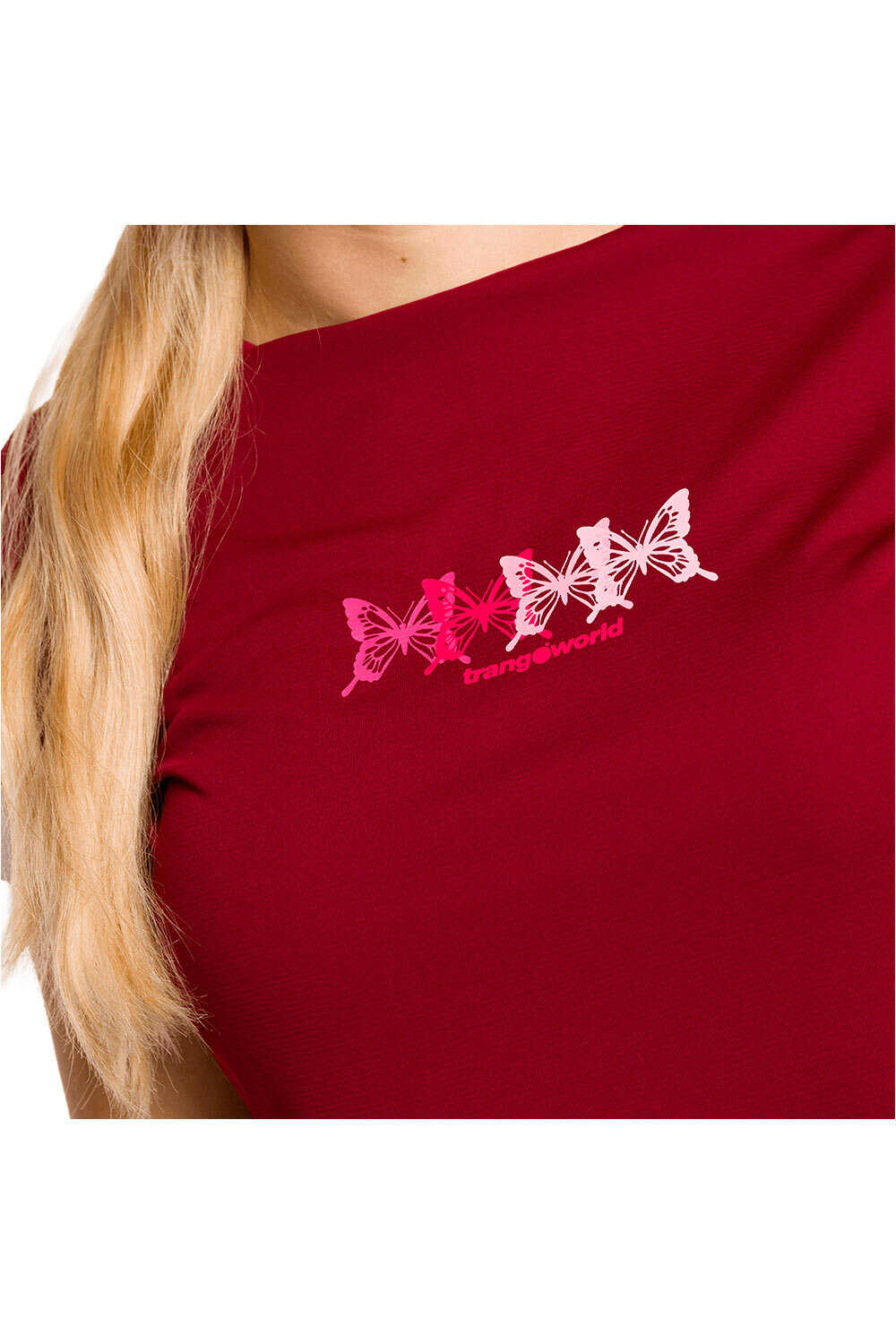 Trango camiseta montaña manga corta mujer CAMISETA KEMPSEY vista detalle