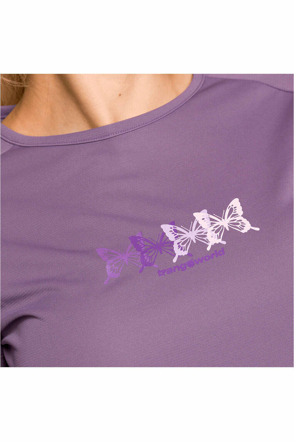 Trango camiseta montaña manga corta mujer CAMISETA KEMPSEY vista detalle