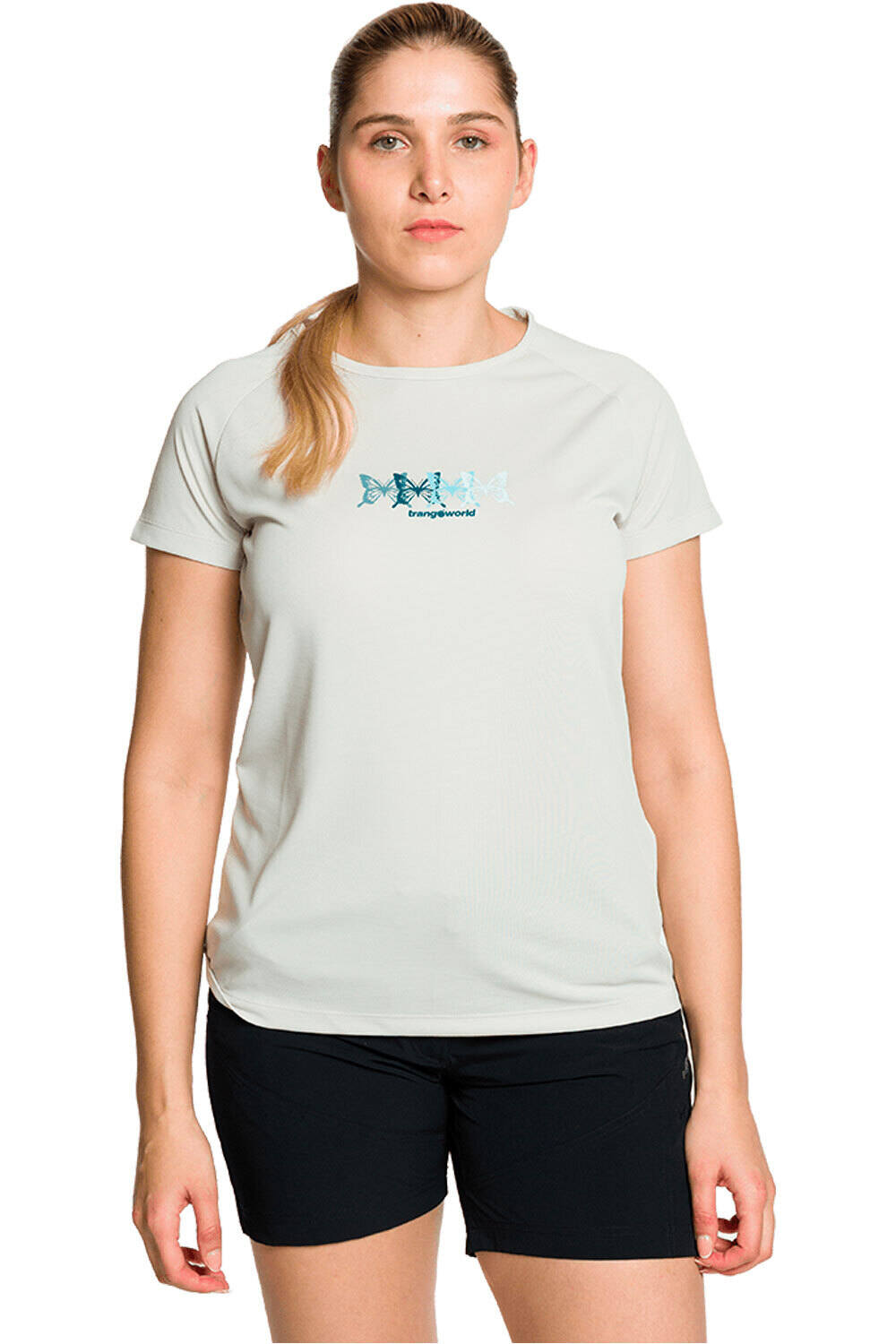 Trango camiseta montaña manga corta mujer CAMISETA KEMPSEY vista frontal
