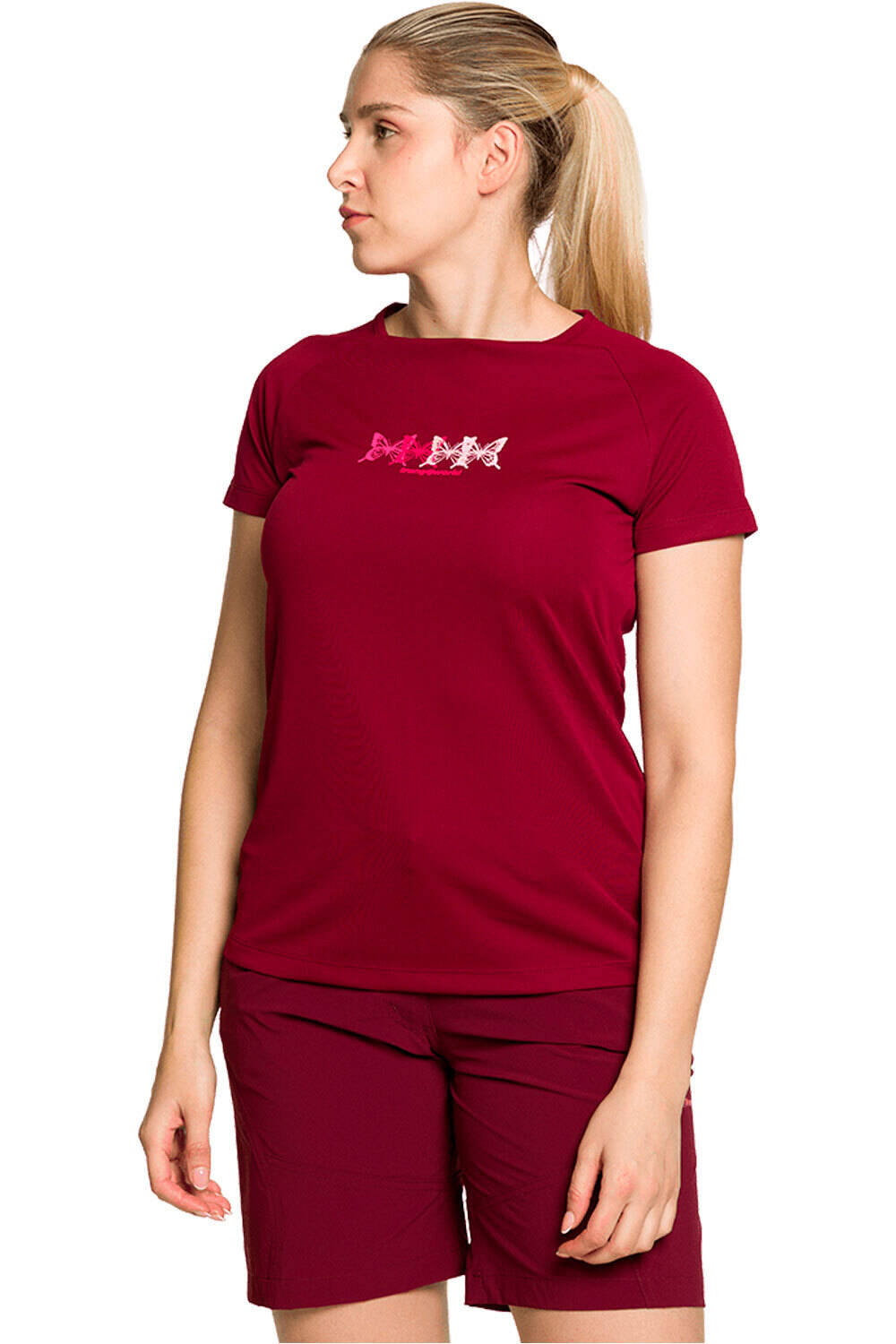 Trango camiseta montaña manga corta mujer CAMISETA KEMPSEY vista frontal