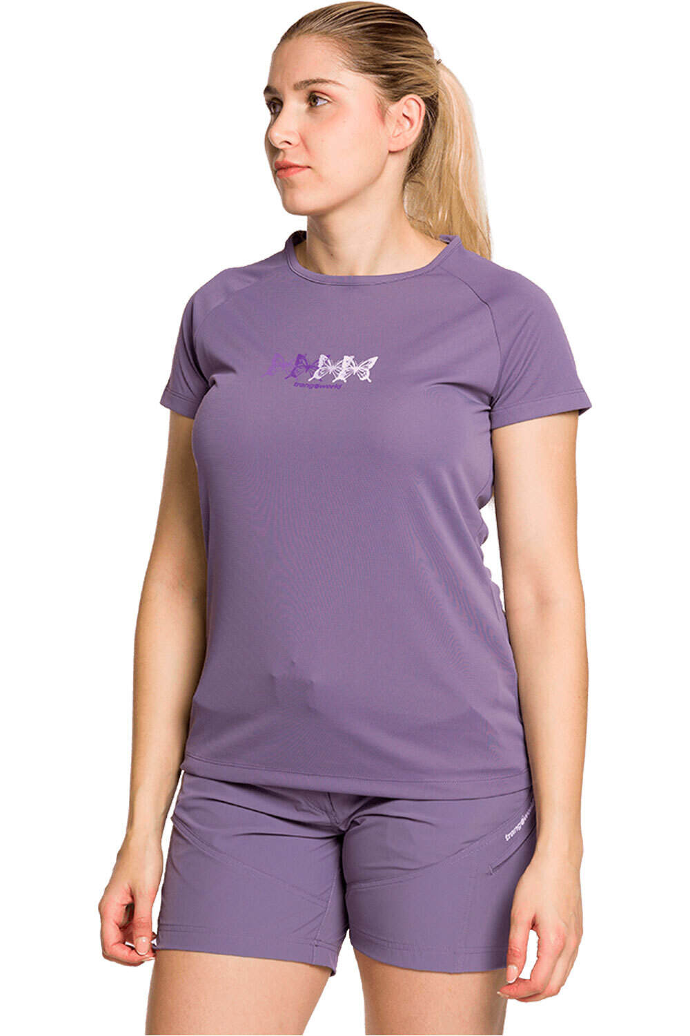 Trango camiseta montaña manga corta mujer CAMISETA KEMPSEY vista frontal