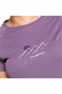 Trango camiseta montaña manga corta mujer CAMISETA MUDGEE vista detalle