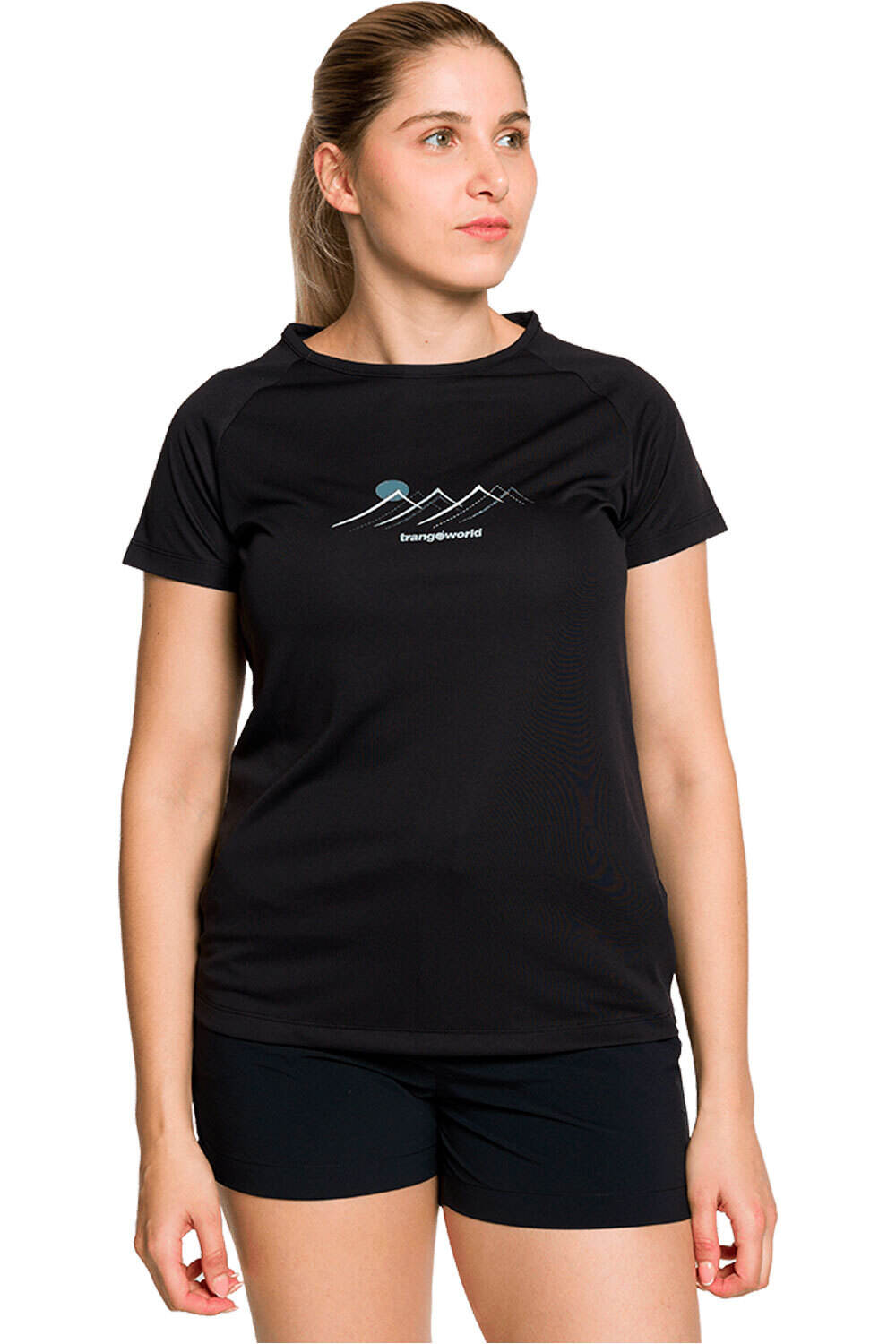 Trango camiseta montaña manga corta mujer CAMISETA MUDGEE vista frontal