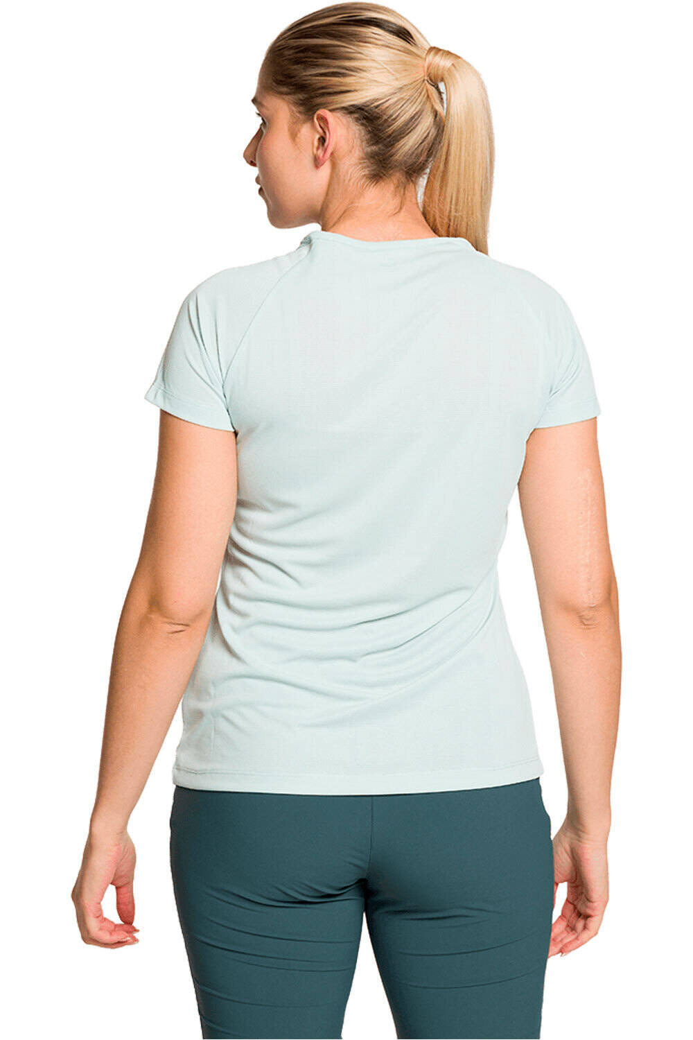 Trango camiseta montaña manga corta mujer CAMISETA MUDGEE vista trasera