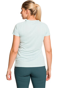 Trango camiseta montaña manga corta mujer CAMISETA MUDGEE vista trasera