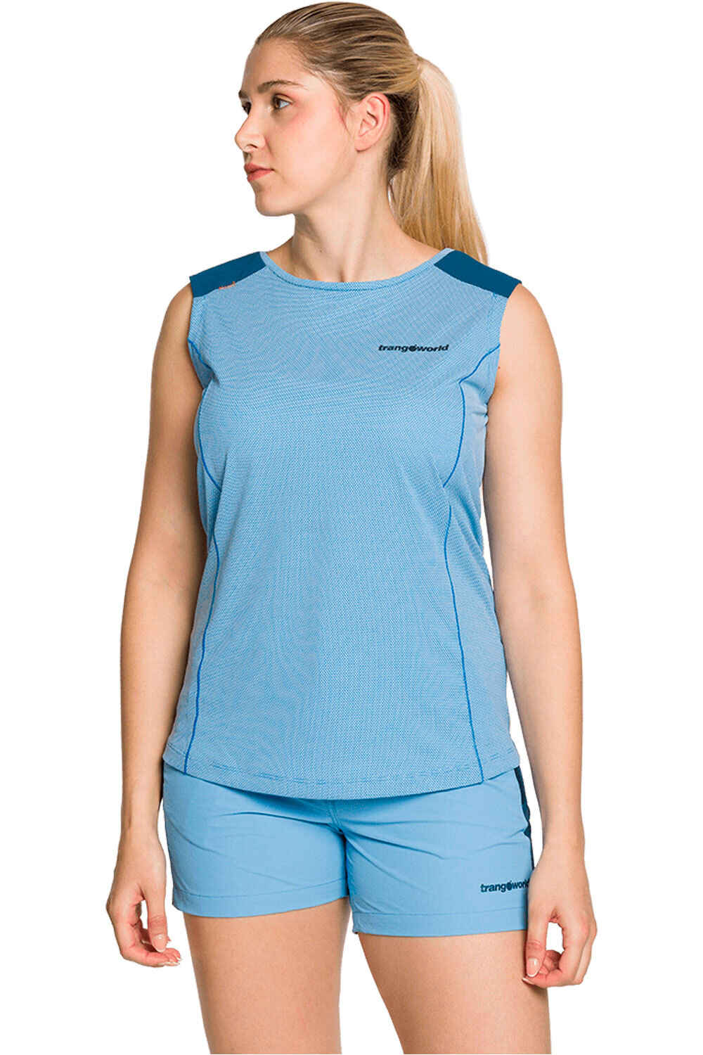 Trango camiseta montaña manga corta mujer CAMISETA RAINIER vista frontal