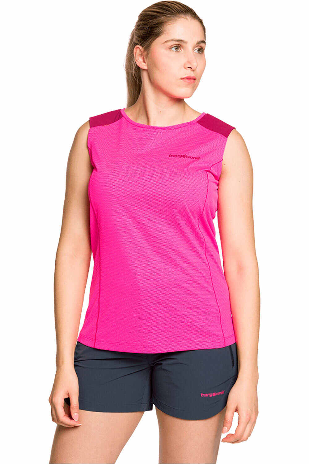 Trango camiseta montaña manga corta mujer CAMISETA RAINIER vista frontal