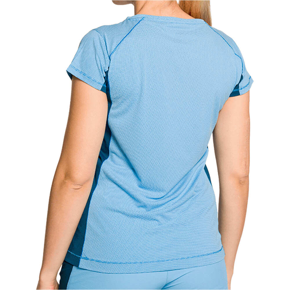 Trango camiseta montaña manga corta mujer CAMISETA RUENTE vista trasera