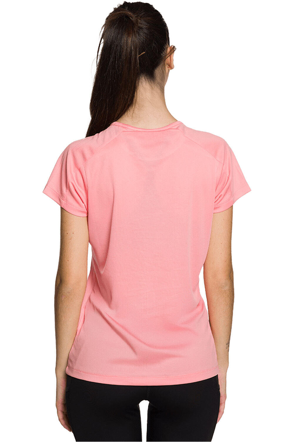 Trango camiseta montaña manga corta mujer CAMISETA SALUR vista trasera