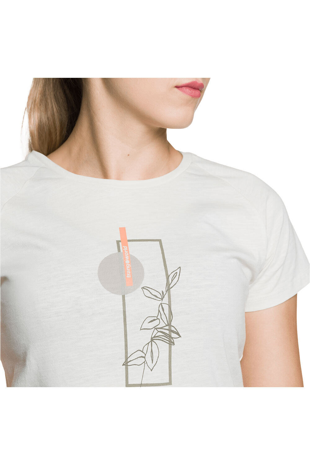 Trango camiseta montaña manga corta mujer CAMISETA SERPE vista detalle