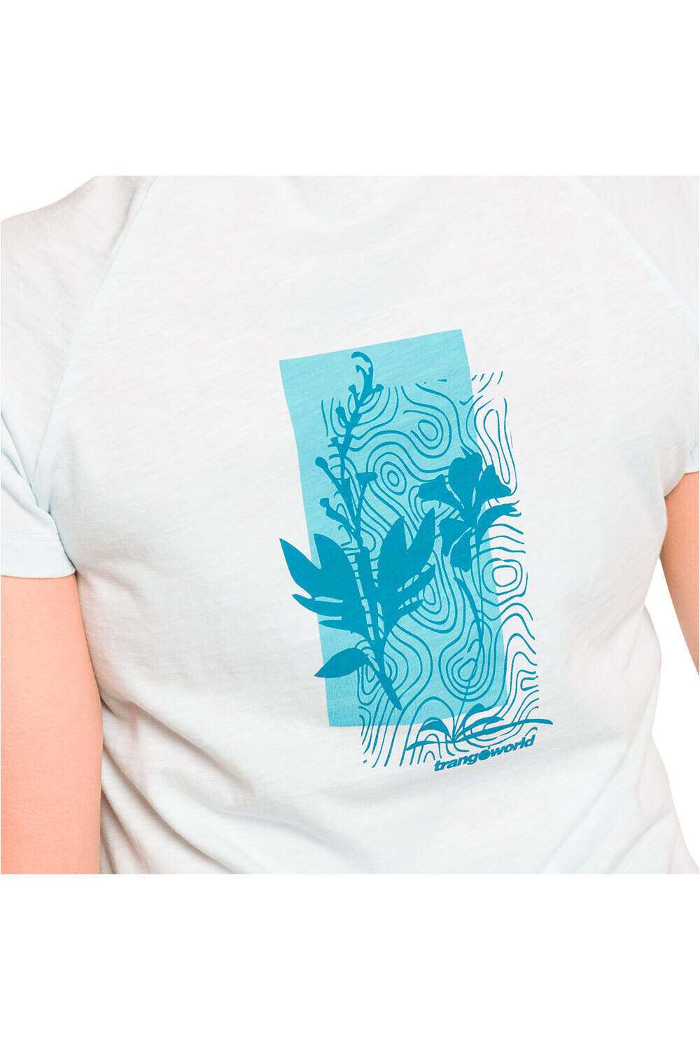 Trango camiseta montaña manga corta mujer CAMISETA WAKOOL vista detalle