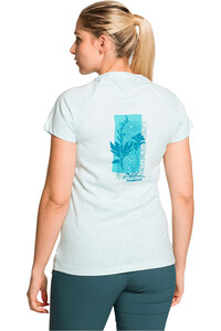Trango camiseta montaña manga corta mujer CAMISETA WAKOOL vista trasera