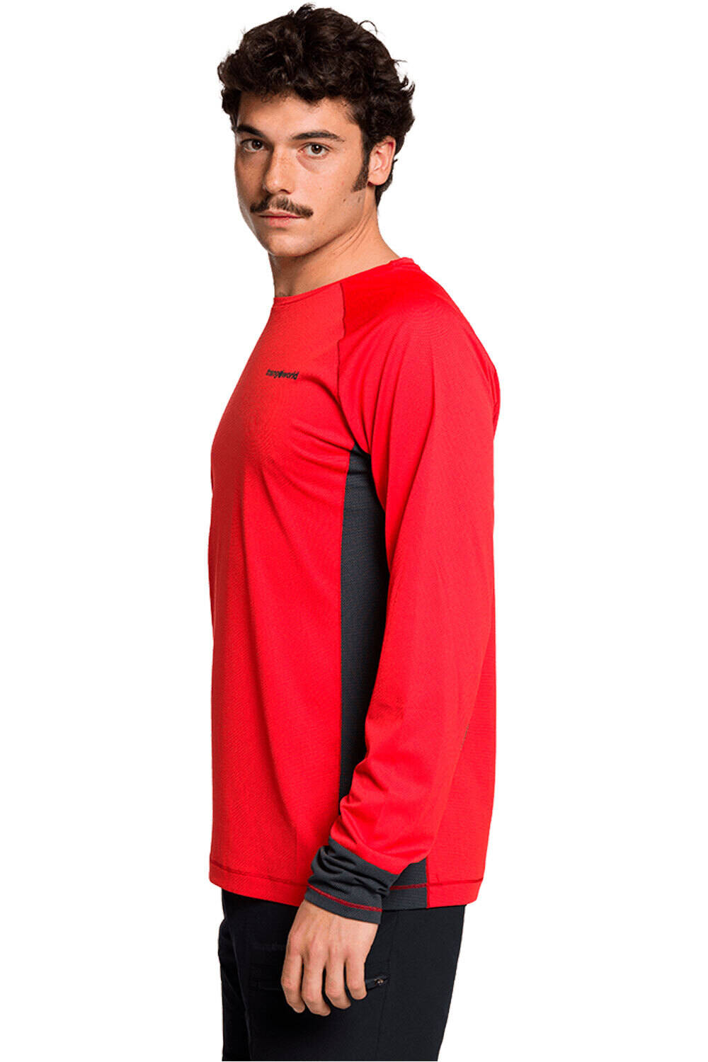 Trango camiseta montaña manga larga hombre CAMISETA RIMONT vista detalle