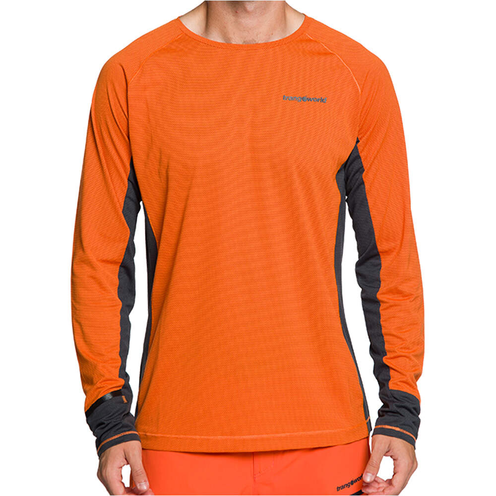Trango camiseta montaña manga larga hombre CAMISETA RIMONT vista frontal