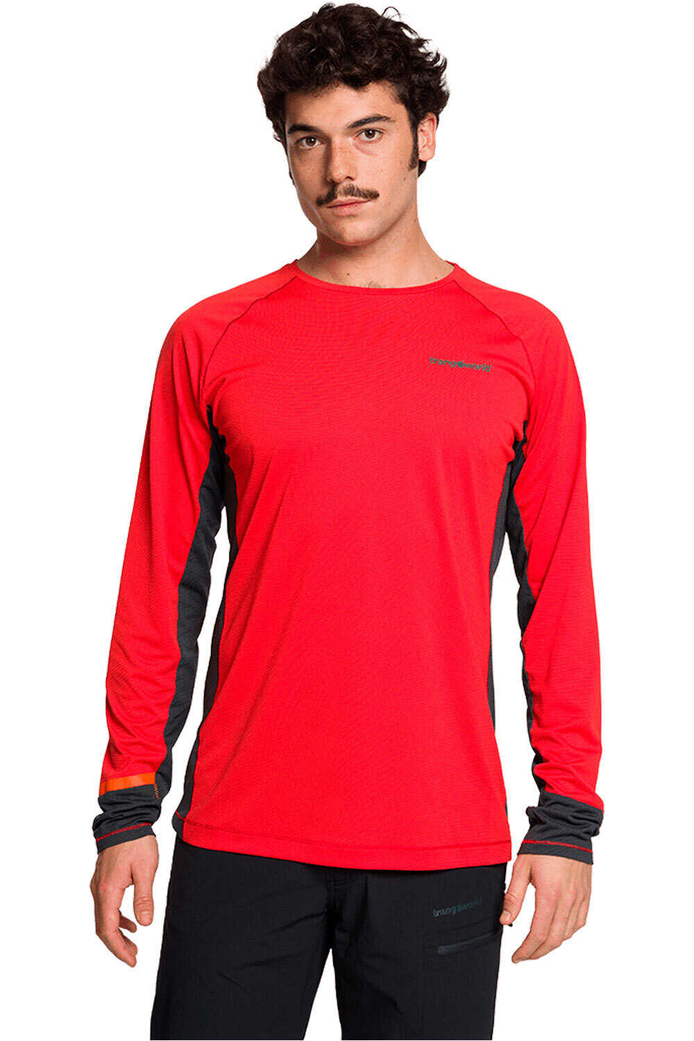 Trango camiseta montaña manga larga hombre CAMISETA RIMONT vista frontal