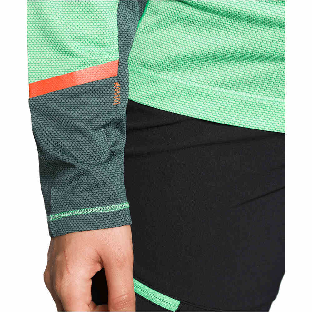 Trango camiseta montaña manga larga mujer CAMISETA SARDALA vista detalle