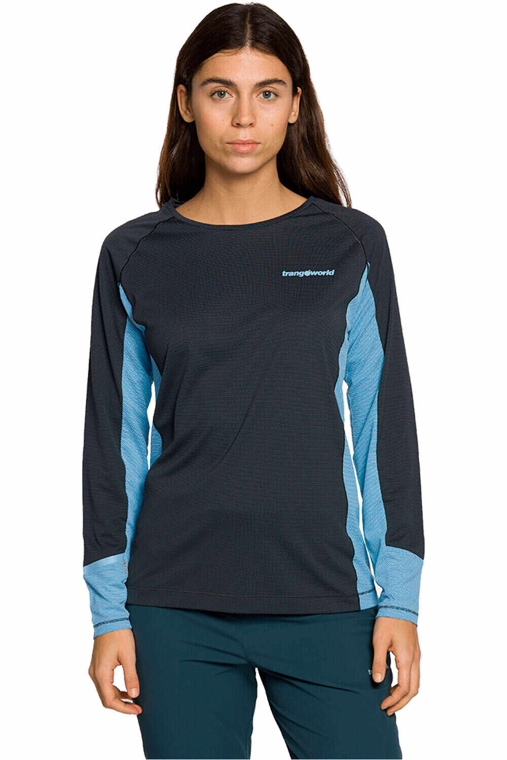 Trango camiseta montaña manga larga mujer CAMISETA SARDALA vista frontal