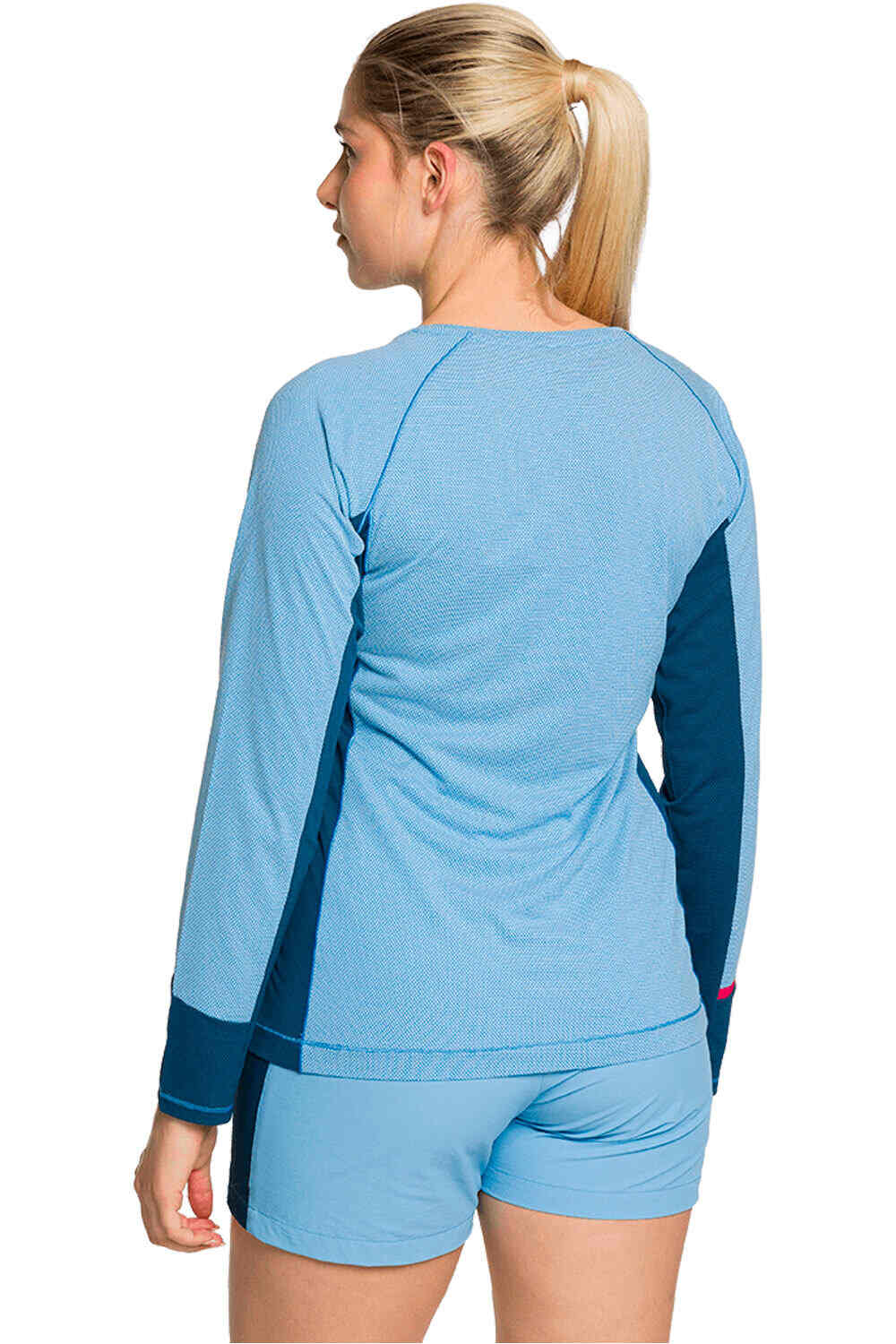 Trango camiseta montaña manga larga mujer CAMISETA SARDALA vista trasera