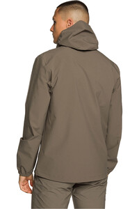 Trango chaqueta impermeable hombre CHAQUETA CAICOS vista trasera