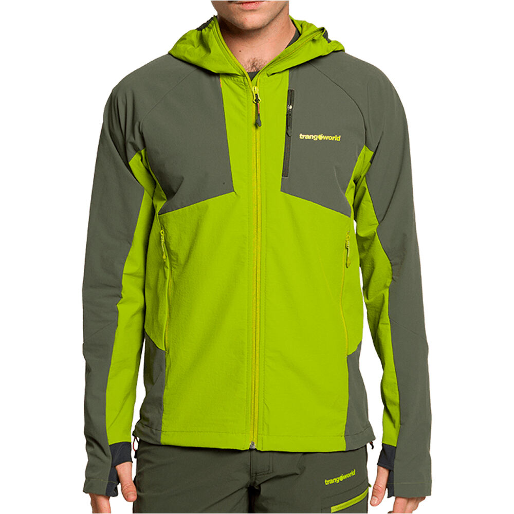 Trango chaqueta impermeable hombre CHAQUETA EIGHE DF vista frontal