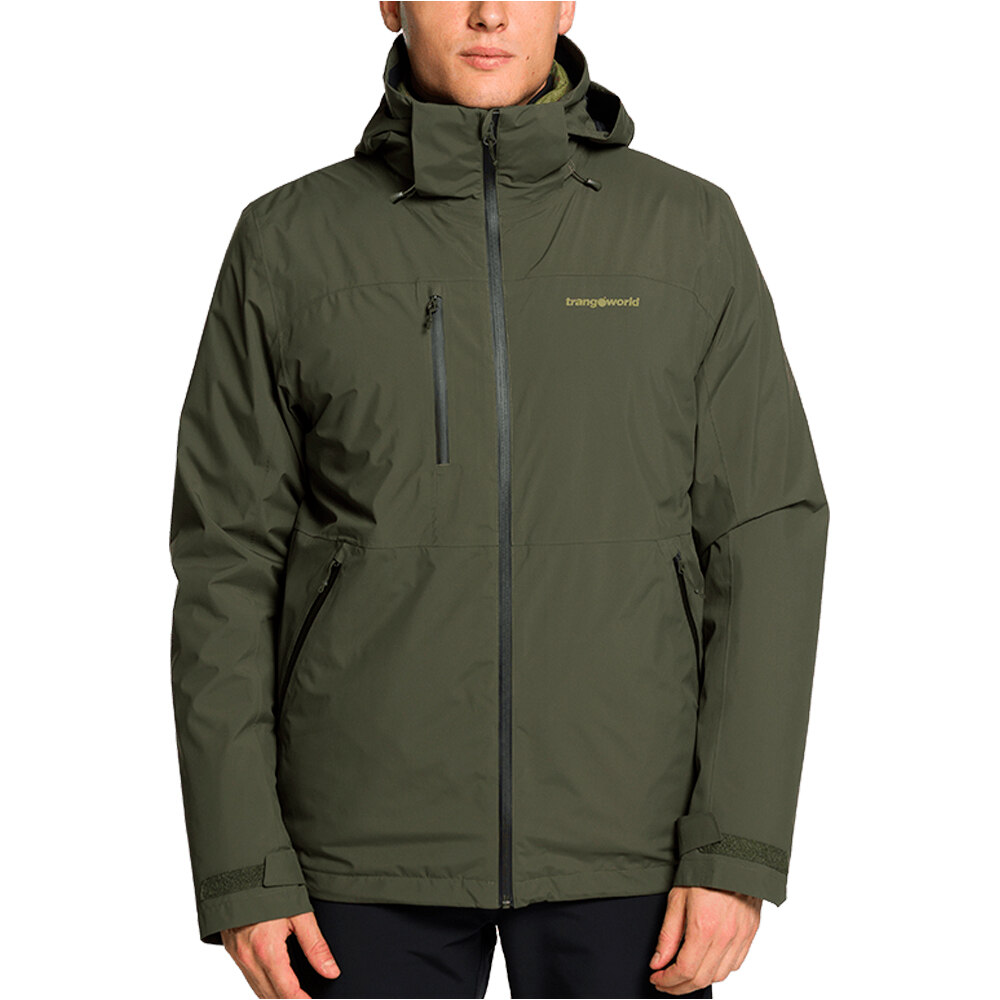 Trango chaqueta impermeable insulada hombre CHAQUETA SALAMA COMPLET vista frontal
