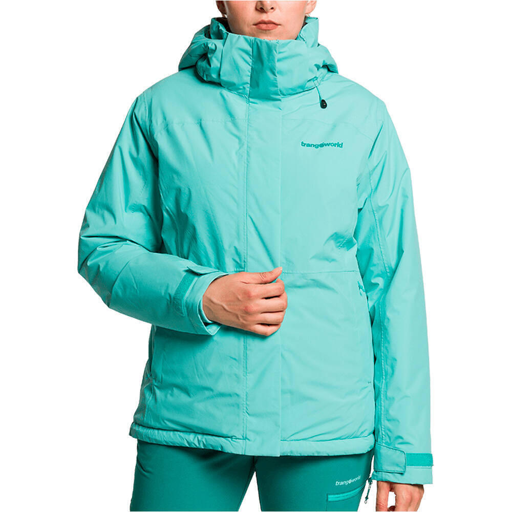 Trango chaqueta impermeable insulada mujer CHAQUETA JENAZ TERMIC vista frontal
