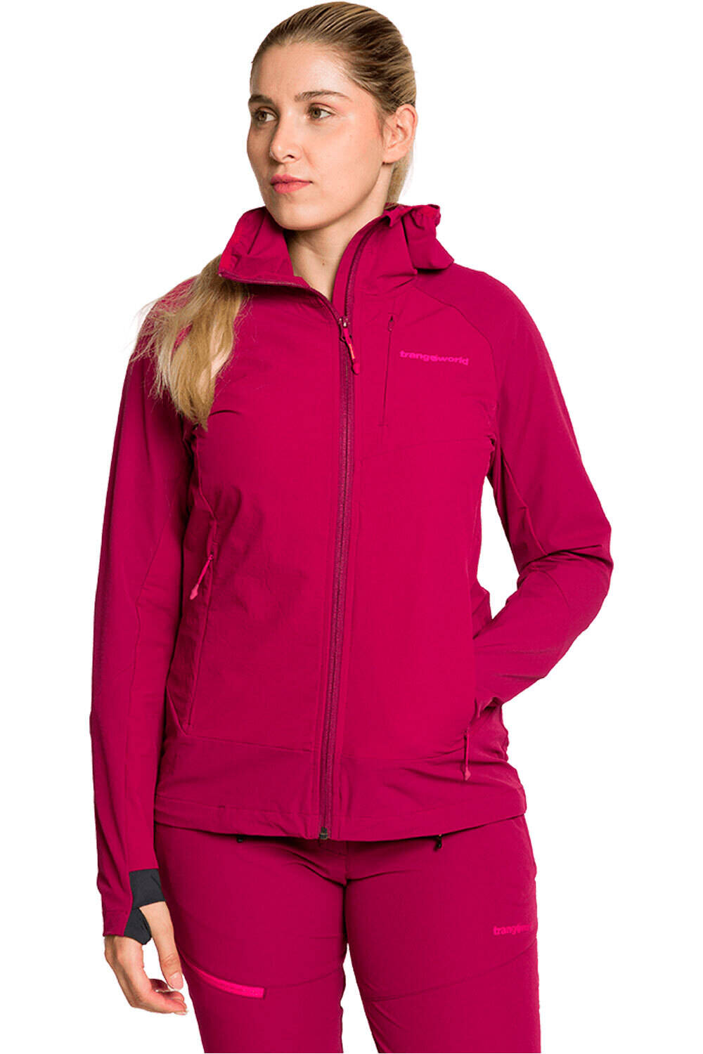 Trango chaqueta impermeable mujer CHAQUETA CAILLICH DF vista frontal