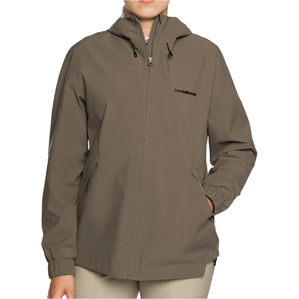 Trango chaqueta impermeable mujer CHAQUETA NAIVASHA vista frontal