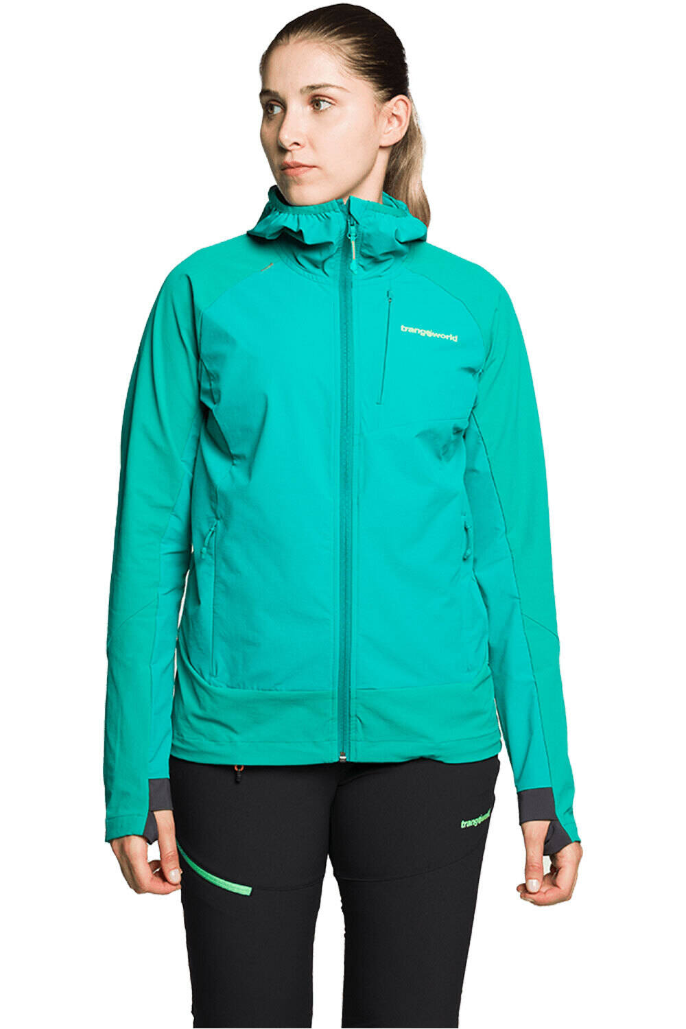 Trango chaqueta outdoor mujer CHAQUETA CAILLICH DF vista frontal