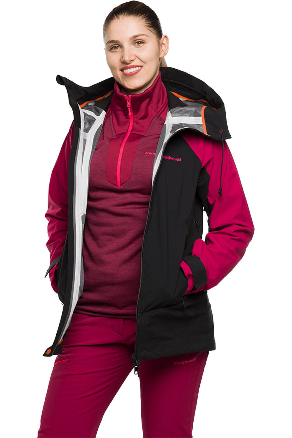 Trango chaqueta outdoor mujer CHAQUETA RUBY vista detalle
