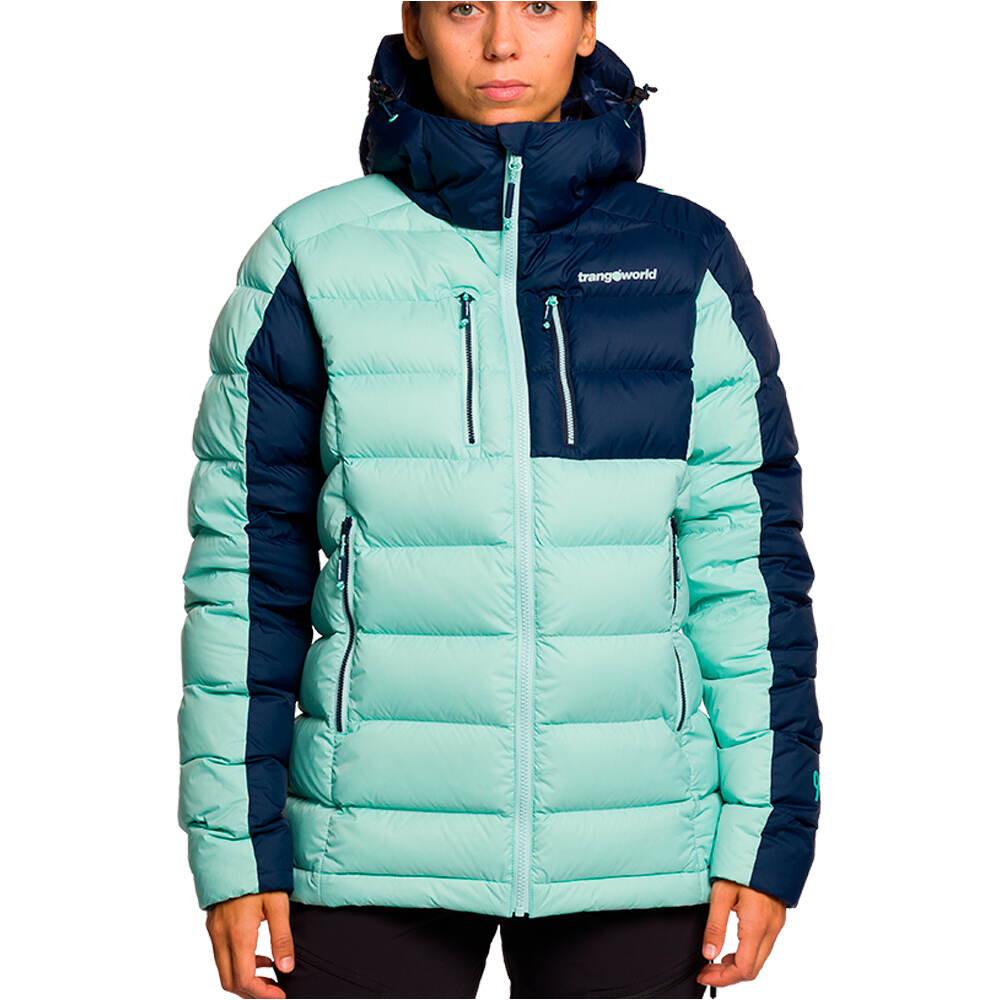 Trango chaqueta outdoor mujer CHAQUETA TRX2 900 WM EVO vista frontal