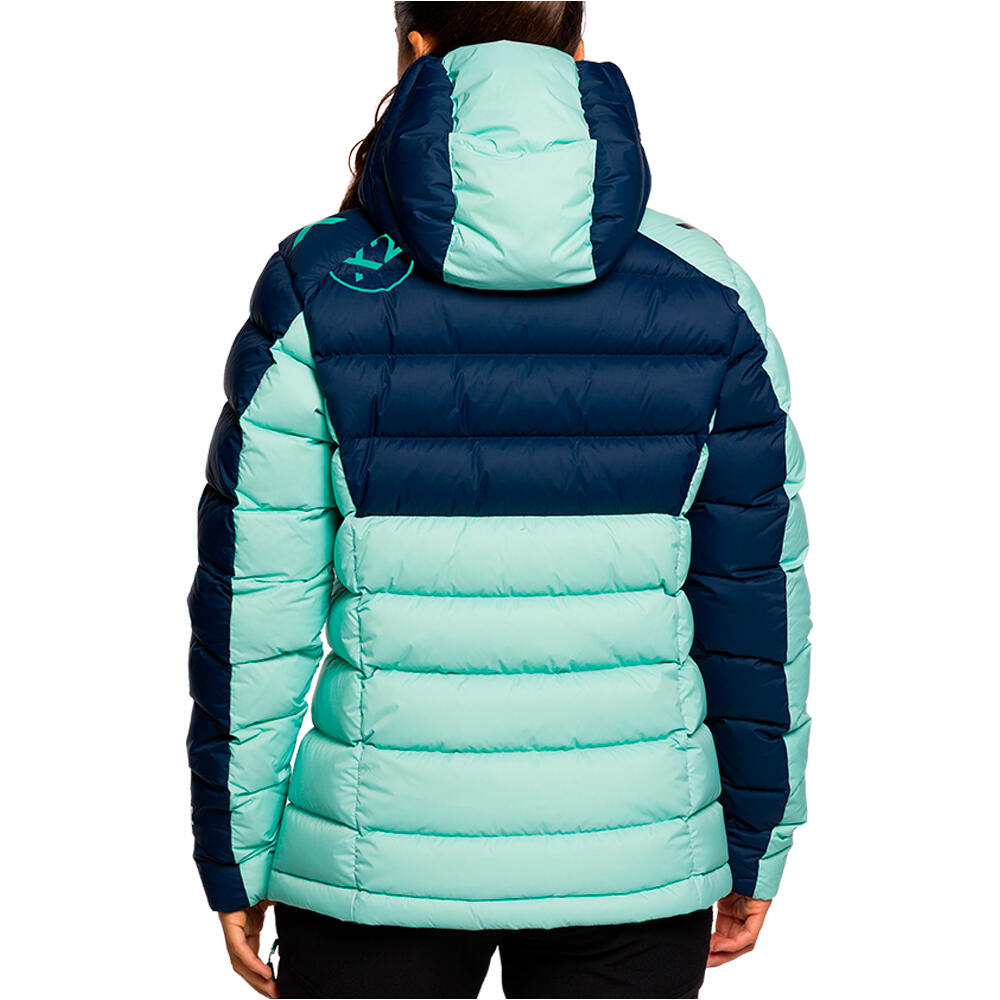 Trango chaqueta outdoor mujer CHAQUETA TRX2 900 WM EVO vista trasera