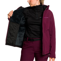 Trango chaqueta softshell mujer CHAQUETA BROOME vista detalle