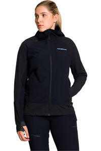 Trango chaqueta softshell mujer CHAQUETA CAILLICH DF vista detalle