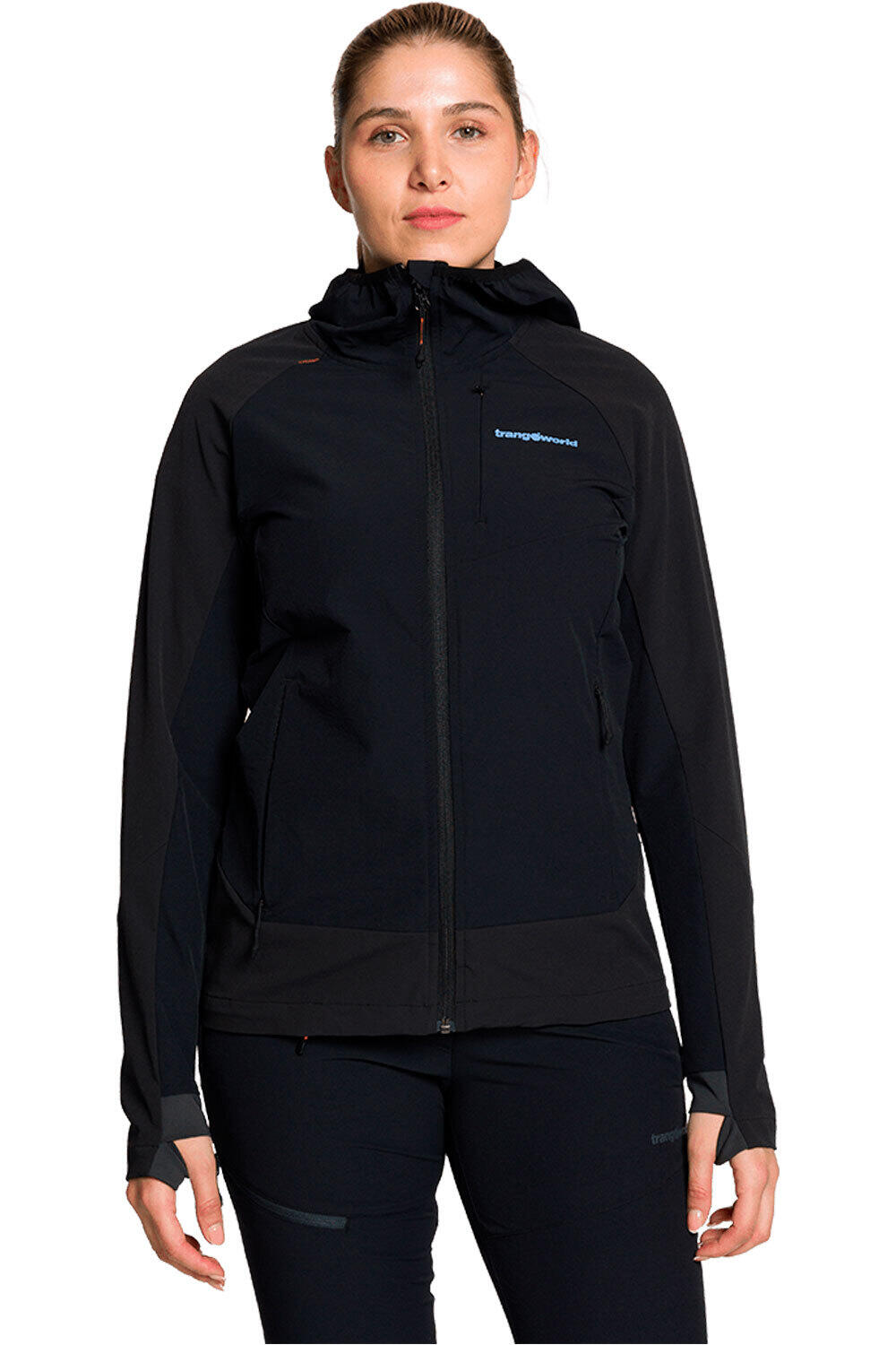 Trango chaqueta softshell mujer CHAQUETA CAILLICH DF vista frontal