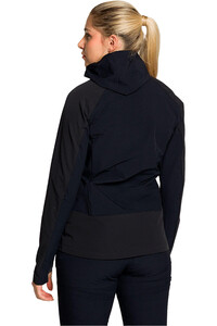 Trango chaqueta softshell mujer CHAQUETA CAILLICH DF vista trasera