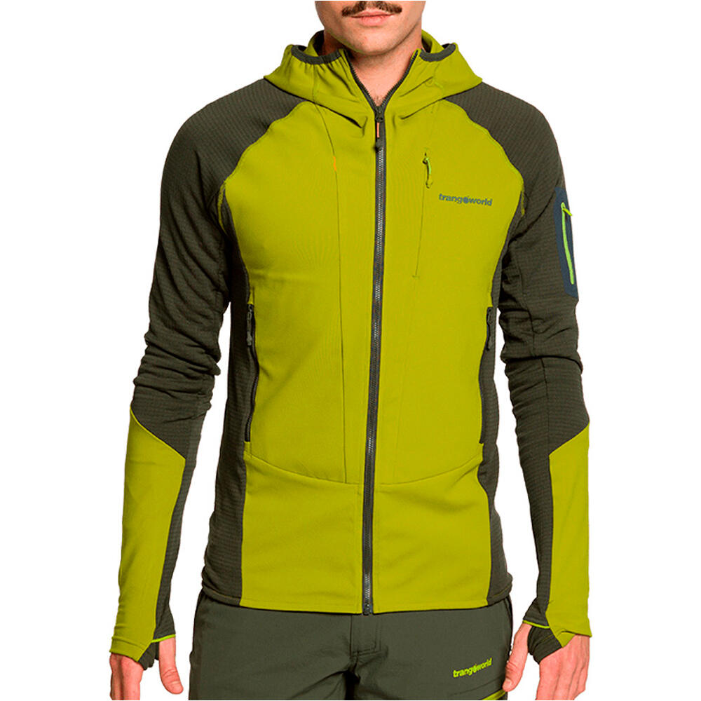 Trango forro polar hombre CHAQUETA MONTRO vista frontal