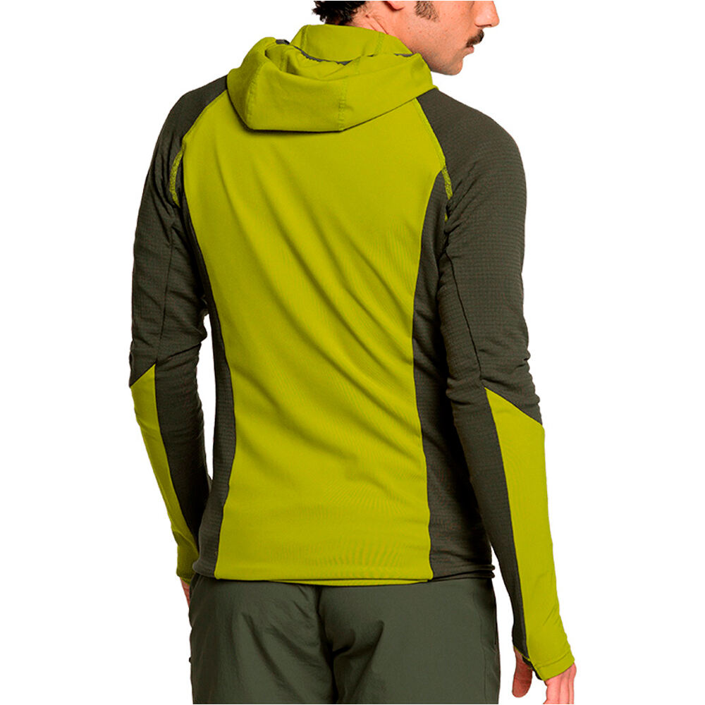 Trango forro polar hombre CHAQUETA MONTRO vista trasera