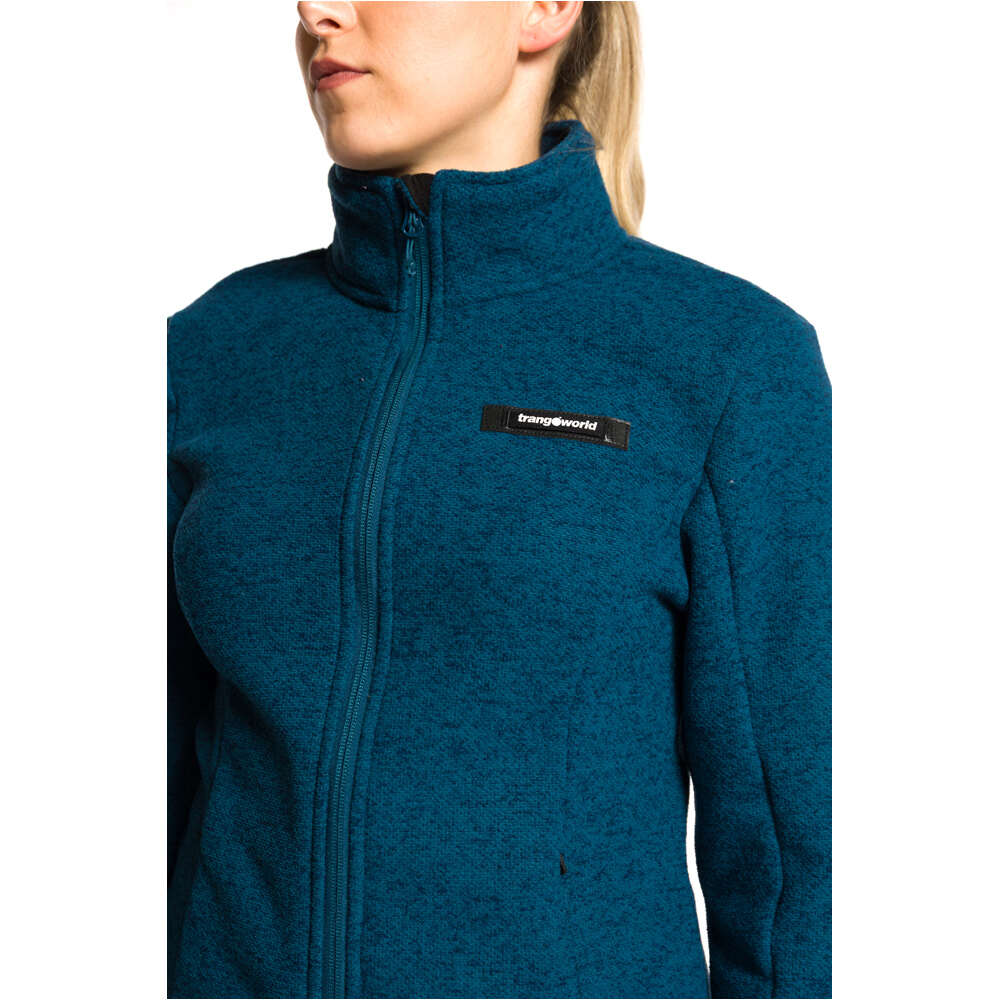 Trango forro polar mujer CHAQUETA GIRALIA vista detalle