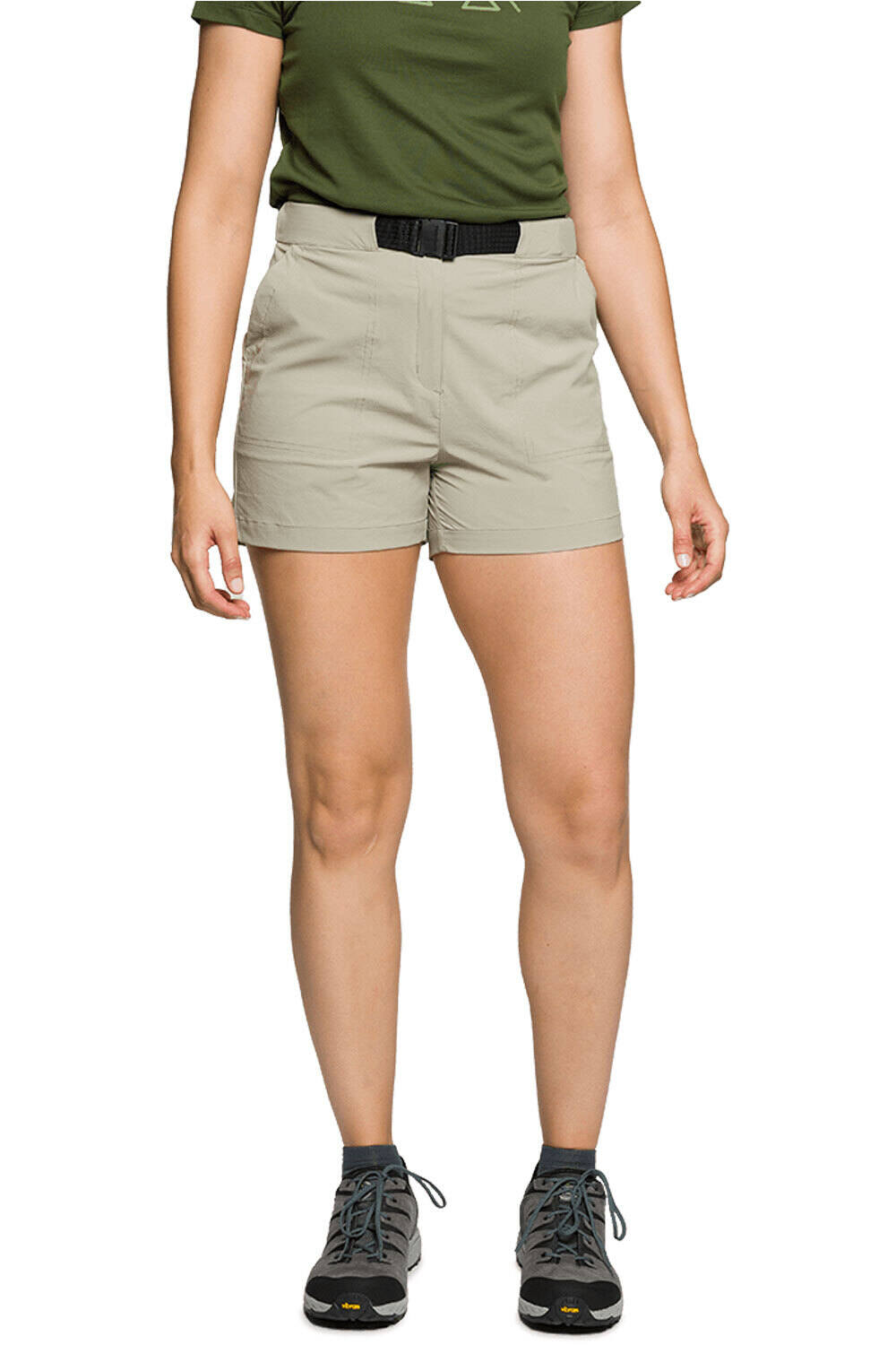 Trango pantalón corto montaña mujer PANT. CORTO VIGUR vista frontal