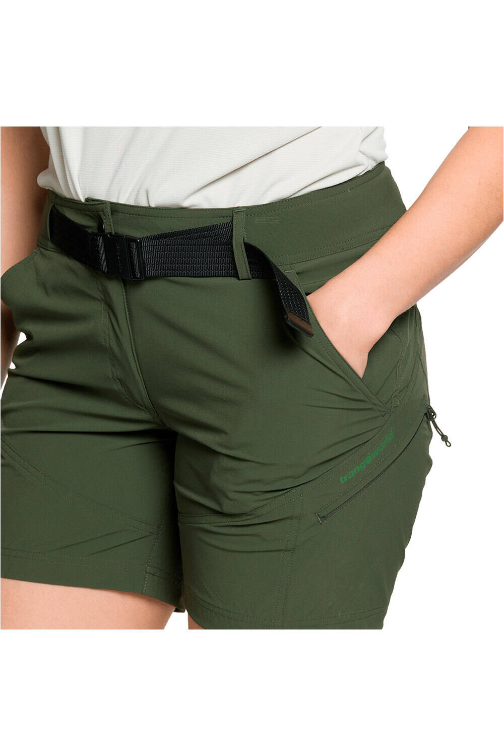 Trango pantalón corto montaña mujer PANT. CORTO YITTU V02 vista detalle
