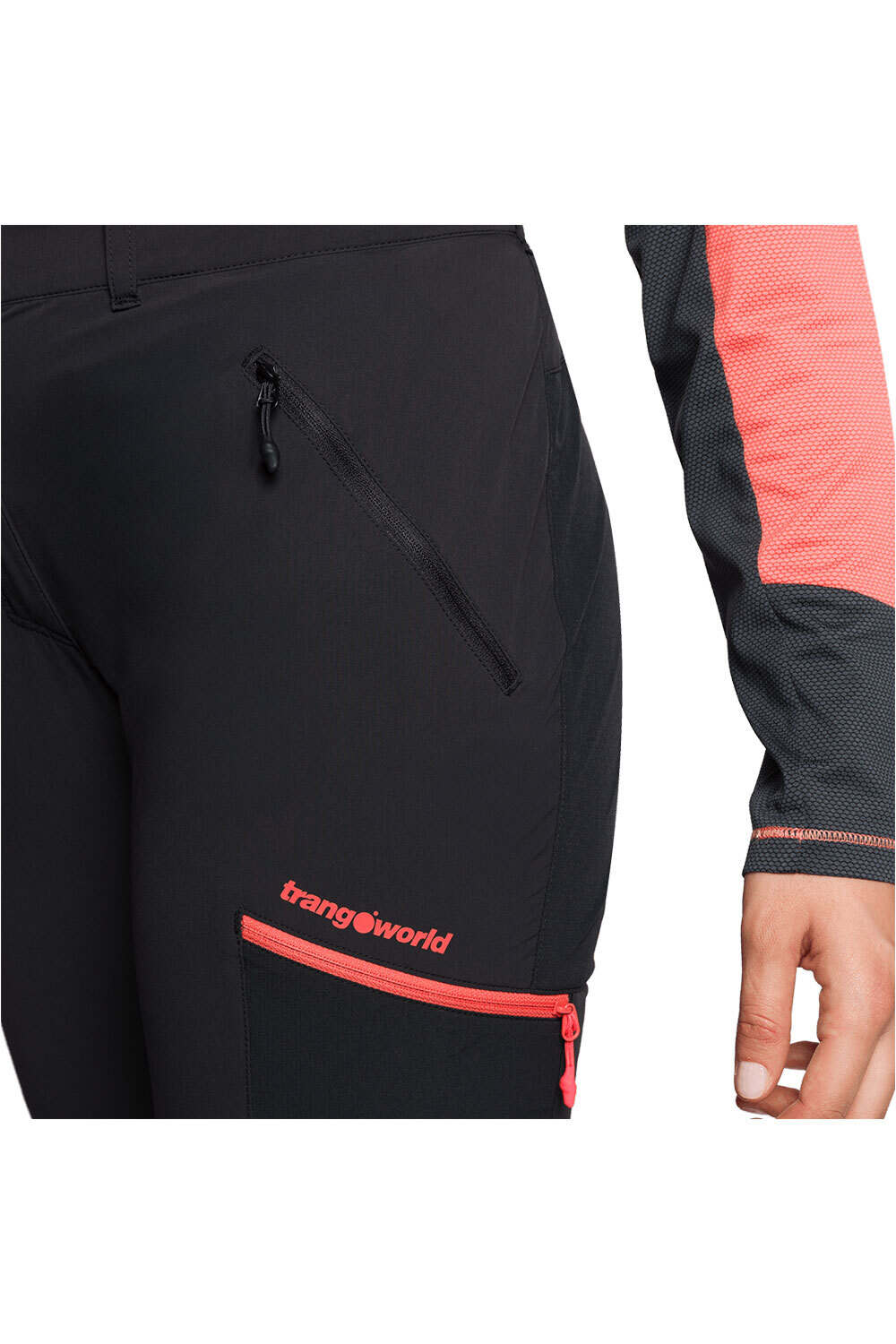 Trango pantalón montaña mujer PANT. LARGO MALAREN DF vista detalle