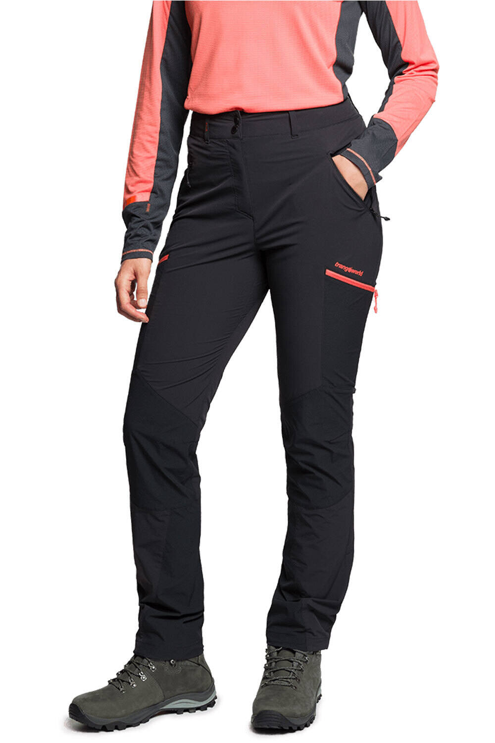 Trango pantalón montaña mujer PANT. LARGO MALAREN DF vista frontal