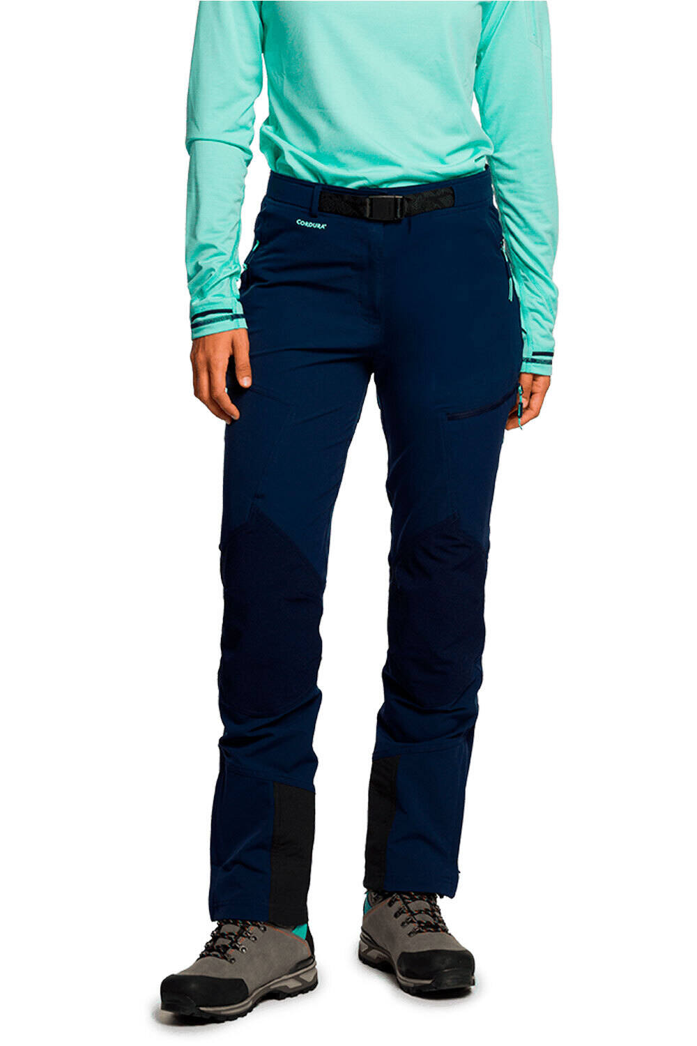 Trango pantalón montaña mujer PANT. LARGO TRX2 DURA WM EVO vista frontal
