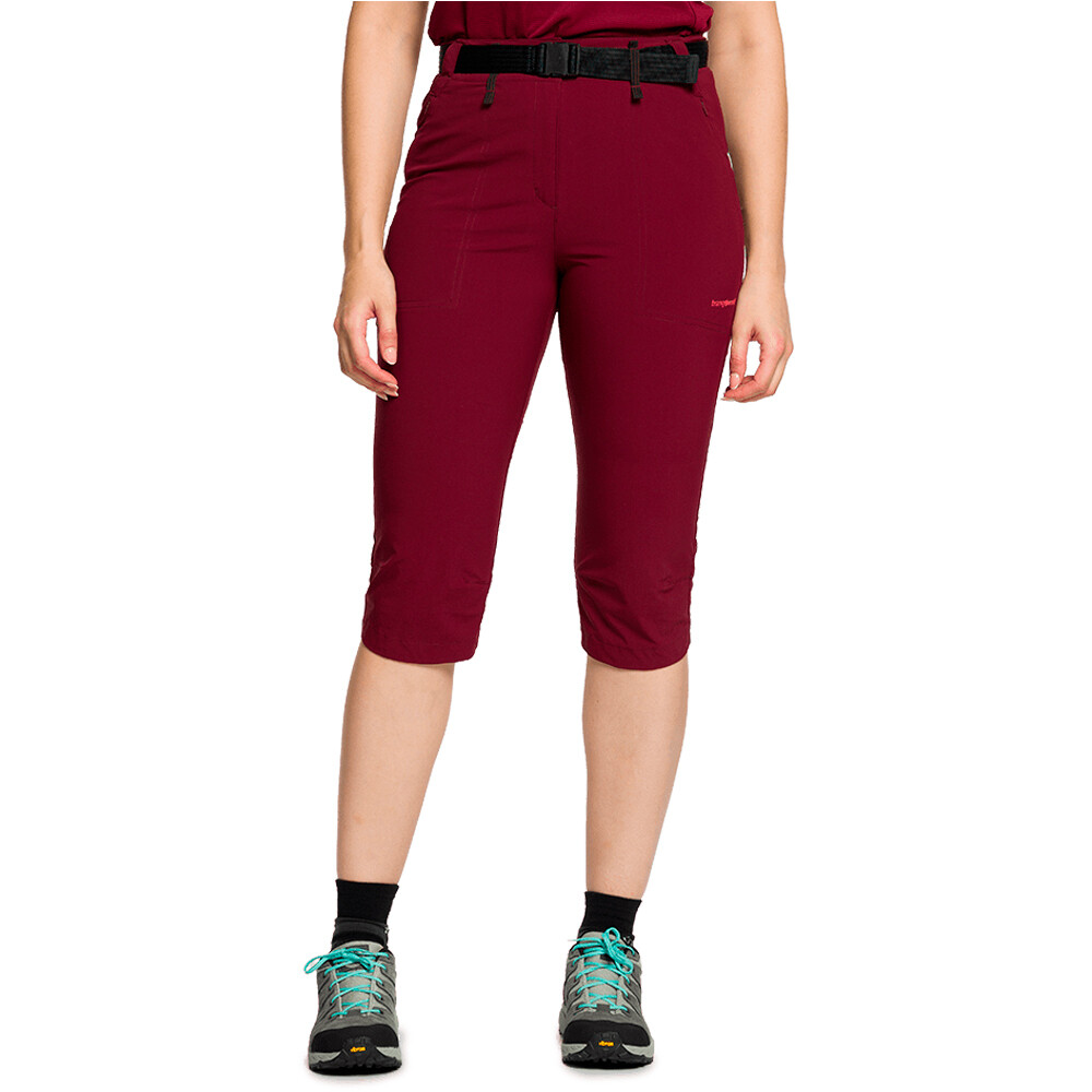 Trango pantalón montaña mujer PANT. PIRATA NZILO vista frontal