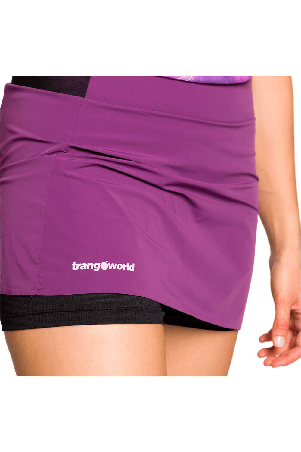 Trango pantalones cortos trail running mujer FALDA MORETA 04
