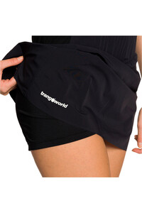 Trango pantalones cortos trail running mujer FALDA MORETA vista detalle